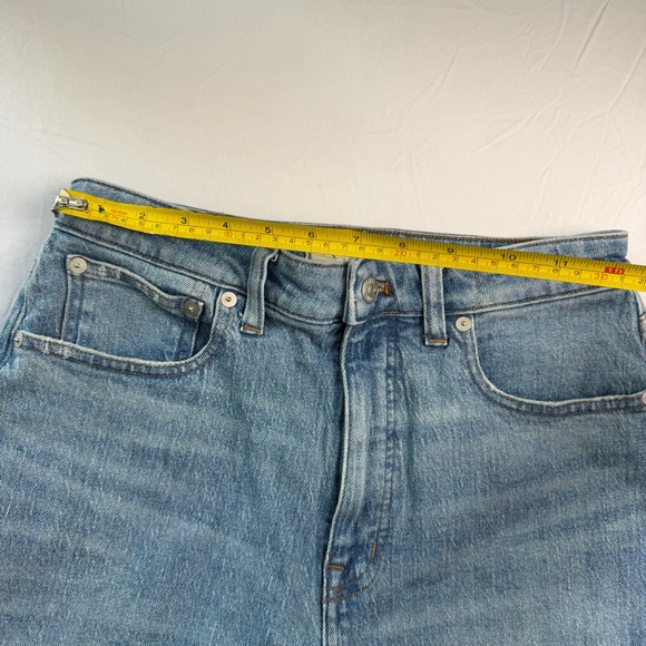 Madewell Curvy 90s Straight Jeans Women’s 28 High Rise Stretch Classic Casual - Picture 9 of 13